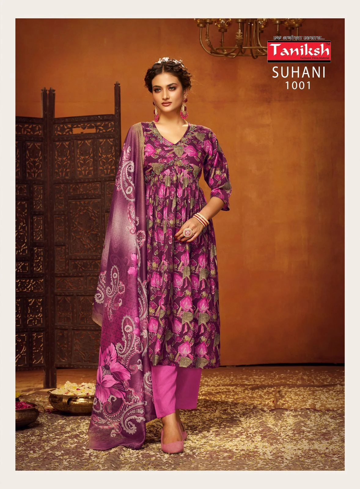 Taniksh Suhani Vol 1 Muslin Print Wholesale Readymade Salwar Suit Catalog — Wholesale Salwar Suits, MPA wholesale from Surat - Gallery Image 6
